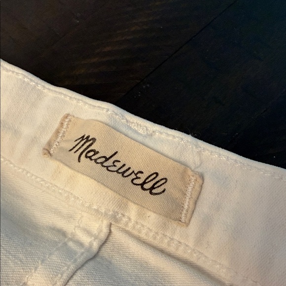 Madewell Cropped White Jeans - Picture 4 of 5